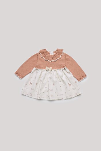 Layette BG Store Kız Bebek Pembe Elbise