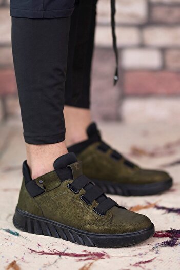 Riccon Haki Unisex Sneaker Bot 0012383