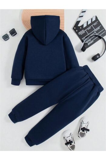 MOONBULL Boy's Spider Printed Hooded Tracksuit Set