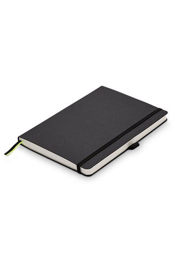 Lamy دفتر ملاحظات أسود بغطاء ناعم مقاس A6 - B4s