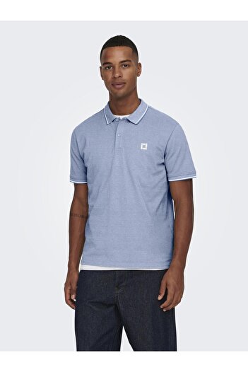 Only & Sons Onsfletcher Life Slim Ss Polo Noos 22024827   Marina