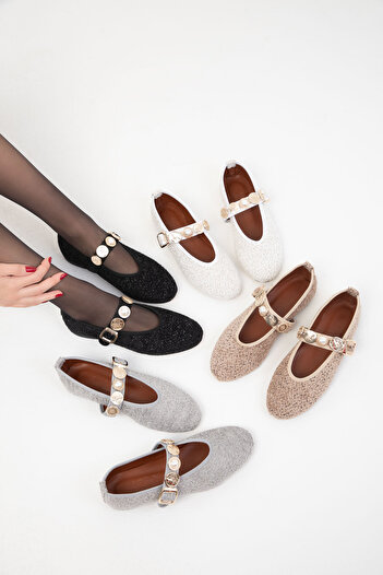 SOHO 19983 Model Black Women's Ballerinas