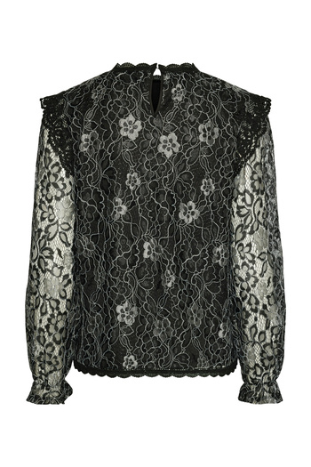 PIECES Women's Complete Lace Blouse - Nyl55/Pl45