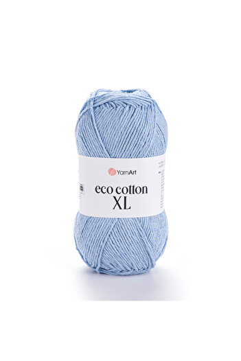 Yarnart Eco Cotton Xl - Πλεκτό Χέρι Νήμα Baby Blue-770