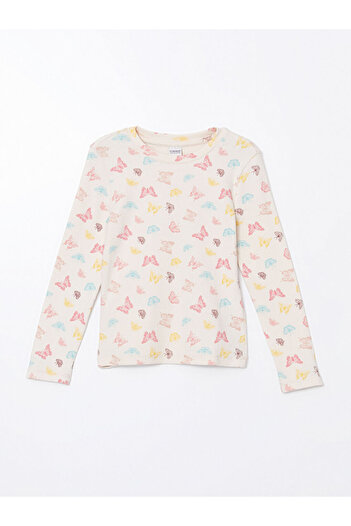 LC Waikiki Crew Neck Girls' T-Shirt - W4Ff45Z4