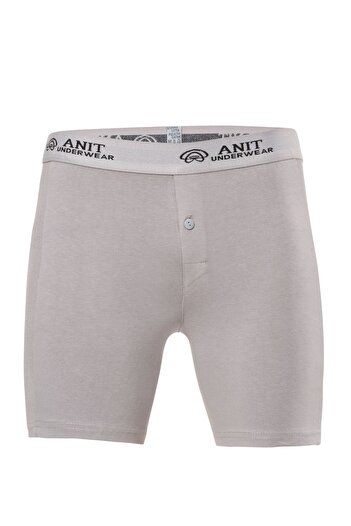 Anıt Ανδρικά μποξεράκια 1114 Γκρι 3 τεμαχίων Lycra Long Cotton
