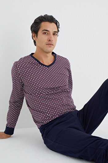 İPEKTENİM TEKSTİL Men's Pajama Set