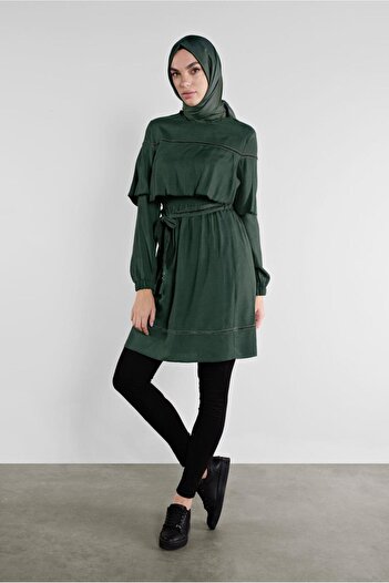 Alvina Tasseled Belted Tunic 41190