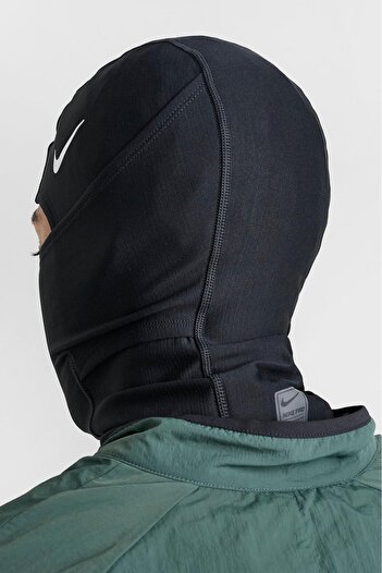 Nike Pro Terma Fit Hyperwarm Hood Unisex Standart Beden Kar Maskesi Yüz Maskesi Bere Siyah