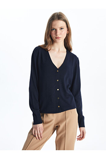 LC Waikiki V-neck - Women's Knitwear Cardigan