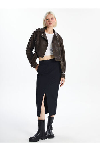 LC Waikiki Sparkling Choices from Shining Store |   Slim Fit Striped Women's Skirt