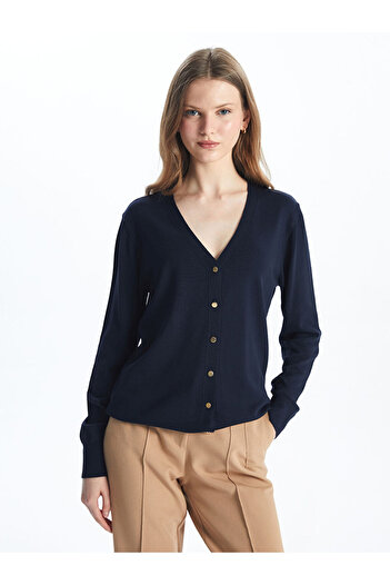 LC Waikiki V-neck - Women's Knitwear Cardigan