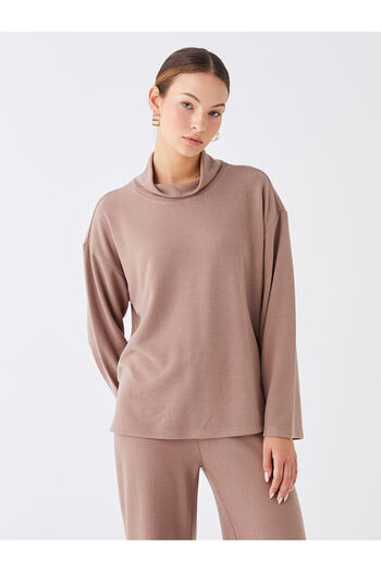 LC Waikiki Turtleneck Straight Long Sleeve Women's Sweater