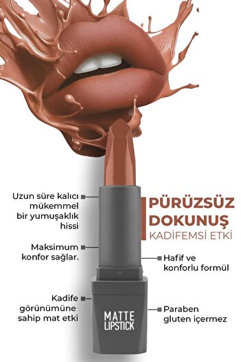 Alix Avien ALIX AVIEN MATTE LIPSTICK 403 CARAMEL NUDE