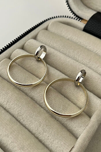 Modex Giant Hoop Earrings - Golden Yellow