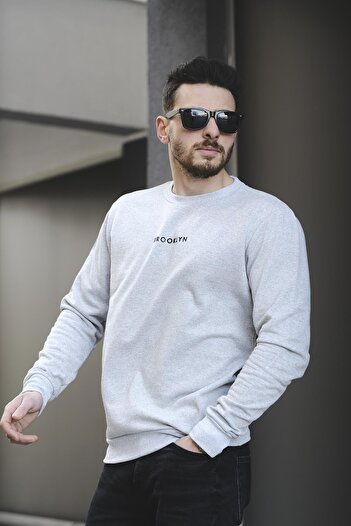 Oksit Lgg Brooklyn Comfort Pamuklu Erkek Sweatshirt
