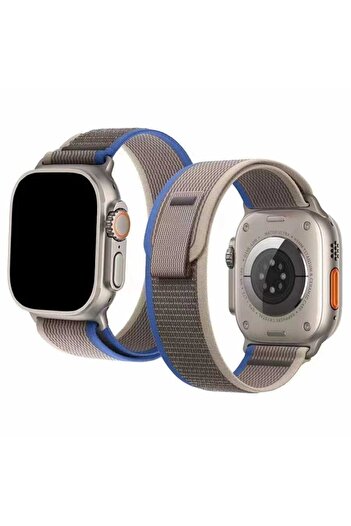 PSGT Apple Watch Uyumlu Seri 1/2/3/4/5/6/se/7/8/9 Ultra/ultra2 42/44/45/49mm - S10(46MM) Kordon Trail 42