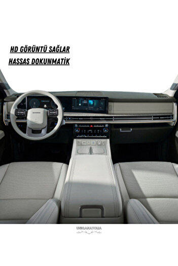 UniqAnatolia Hyundai New Tucson Hybrid 2024 Instrument Panel and Information Display Compatible Nano Screen Protector