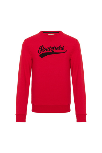 ROUTEFIELD Hook Men's Red Sweatshirt Men's Sweatshirt Rfhook22