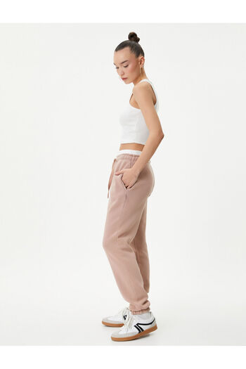 Koton Jogger Sweatpants Pocket Βαμβακερή Άνετη Εφαρμογή