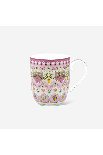 Pip Studio Lily & Lotus Mor Porselen Kupa Seti 145 Ml