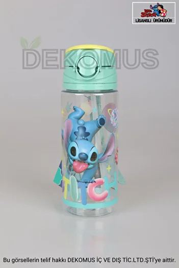 Stitch 500 ML Water Bottle - Licensed Stitch