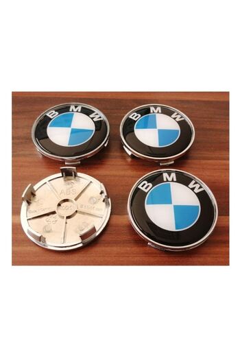 ctk Bmw Jant Göbeği E36 E39 E46 E60 E90 F30 Kabartmalı Dış Çap 6.8cm