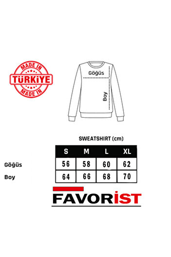FAVORİST Φούτερ με κουκούλα Oversize (BLOOM SHINE).
