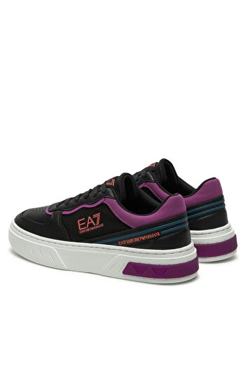 EA7 Unısex Günlük kullanım Düz ve Kısa Topuklu Çok Renkli Sneaker X8X173 XK374-U024