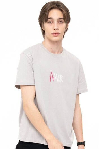 WATCHOFROYAL Gray Amor T-Shirt