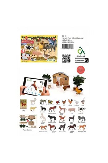 Collecta Ημερολόγιο Advent με Χειροποίητες Φιγούρες - Αγροτική Ζωή