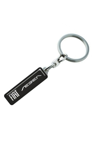 GARDENAUTO New Fiat Egea Logo Metal Automobile Keychain - Drop Printed