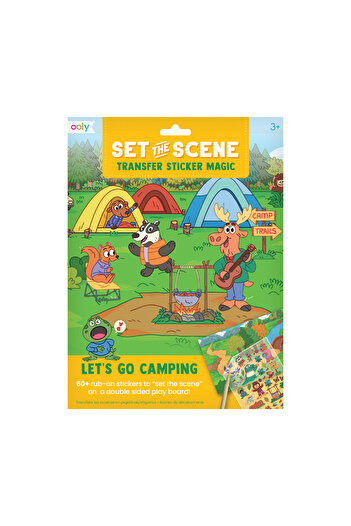Ooly Creative transfer set - Let's go on a trip