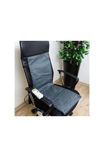 BRAVES Electric Control Practical Seat Cushion - Back Detailed, Computer Chair Compatible