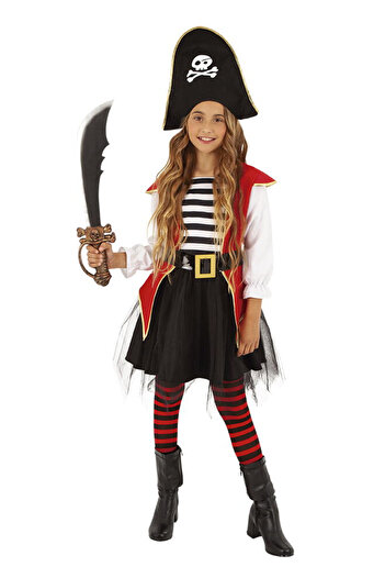 Rubies Costum de carnaval - Pirat fetita