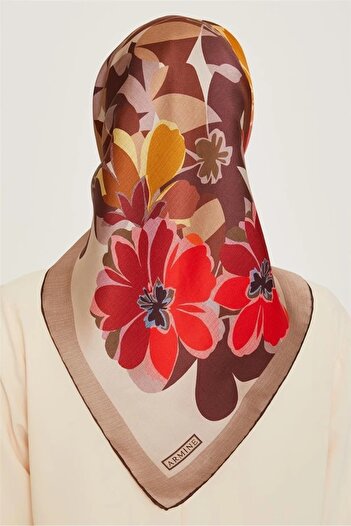 Armine Twill Silk Scarf