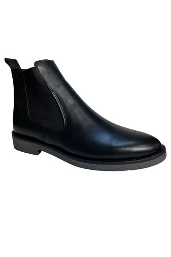 Greyybull Shoes Δερμάτινες ανδρικές ελαστικές μπότες