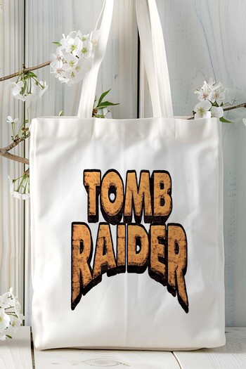 ART HEDİYE tomb raider Game Printed υφασμάτινη τσάντα τσάντα ώμου μοντέλο 1