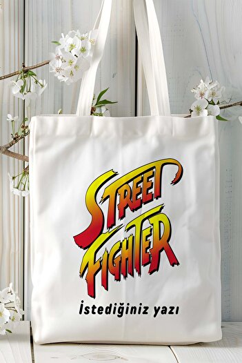 ART HEDİYE Street Fighter Game Printed Shoulder Bag Model 1