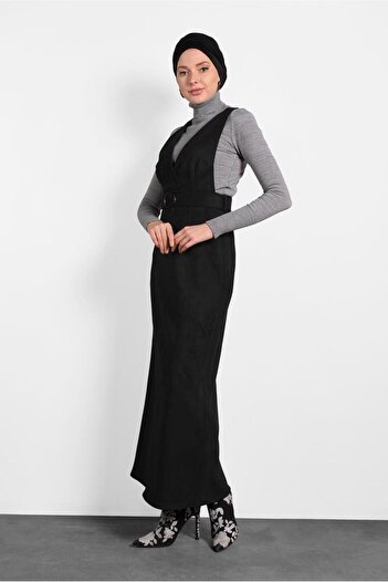Alvina Belted Suede Jille Dress 40292