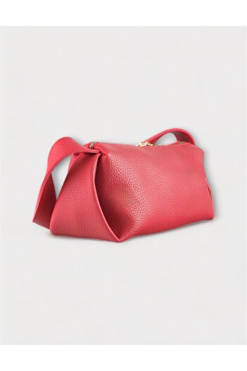 WATCHOFROYAL Women's Bag Red Single Strap Single Compartment Leather Shoulder Bag Ross
