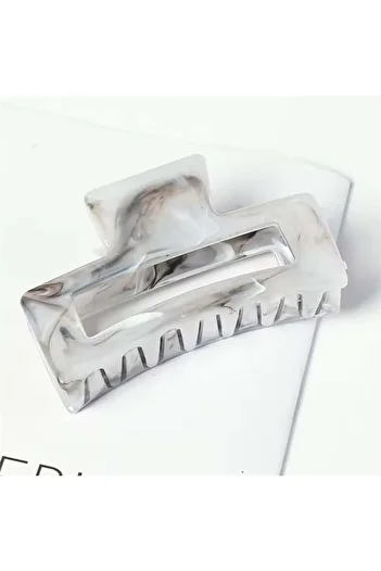 So Much Accesories Special Series Large Size Acetate Latch - Buckle Gray