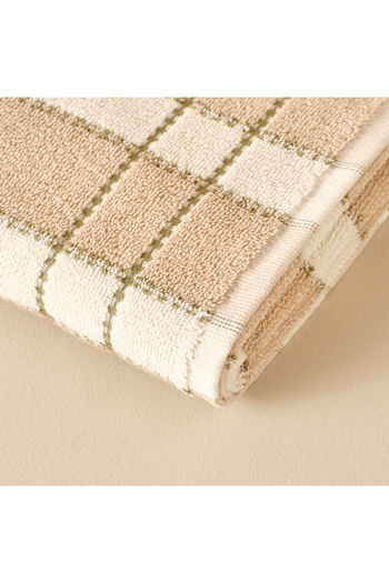 Bella Maison 100% Cotton Belicia Face Towel Beige (50X70 cm)