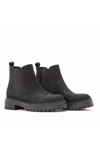 Gusse Γυναικείες μπότες Abella από γνήσιο δέρμα Nubuck 41-03-1