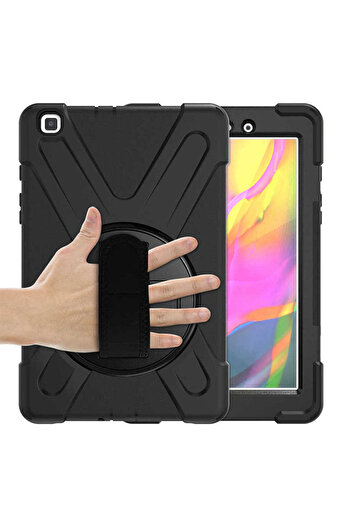 KILIFTECH Galaxy Tab a 8.0 (2019) T290 Zore Defender Tablet Silicone - Black