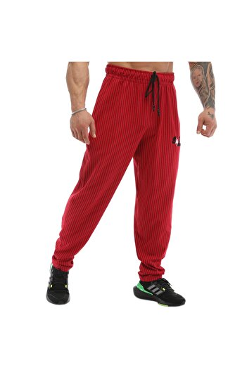 Big Sam Comfortable Cut Cotton Sweatpants Claret Red 1194