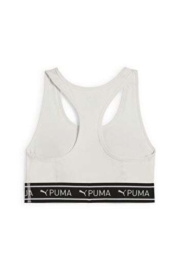 Puma 4keeps Elastic Bra - P Γυναικείο Γκρι Σουτιέν Fitness Γυναικείο Σουτιέν FITNESS 52531905