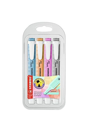 Stabilo Swıng Cool Pastel 4 Pack ( 51000993 )