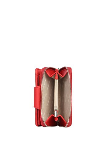 CENGİZ PAKEL Cengiz Pakel Küçük Boy Kadın Cüzdan/Portföy – 65386 - Kırmızı
