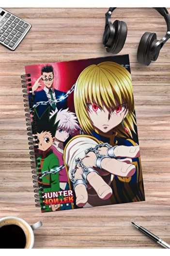 Home دفتر ملاحظات حلزوني من Hunter X Hunter Anime